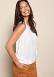 The Luxe Tank – Ivory