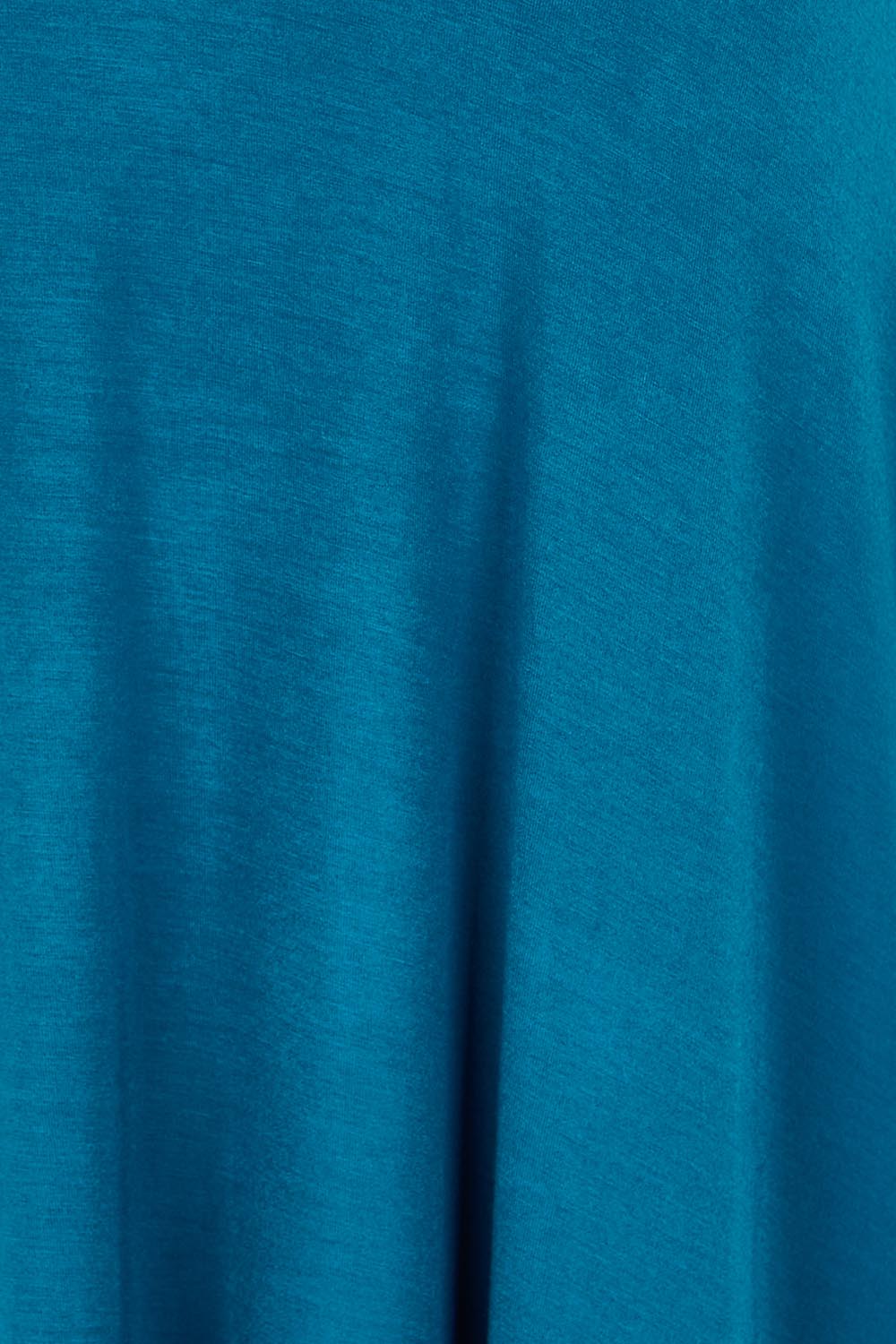 Product shot of the The Easy Wear Bamboo Tee Dress – Marine in colour Marine, showing detail