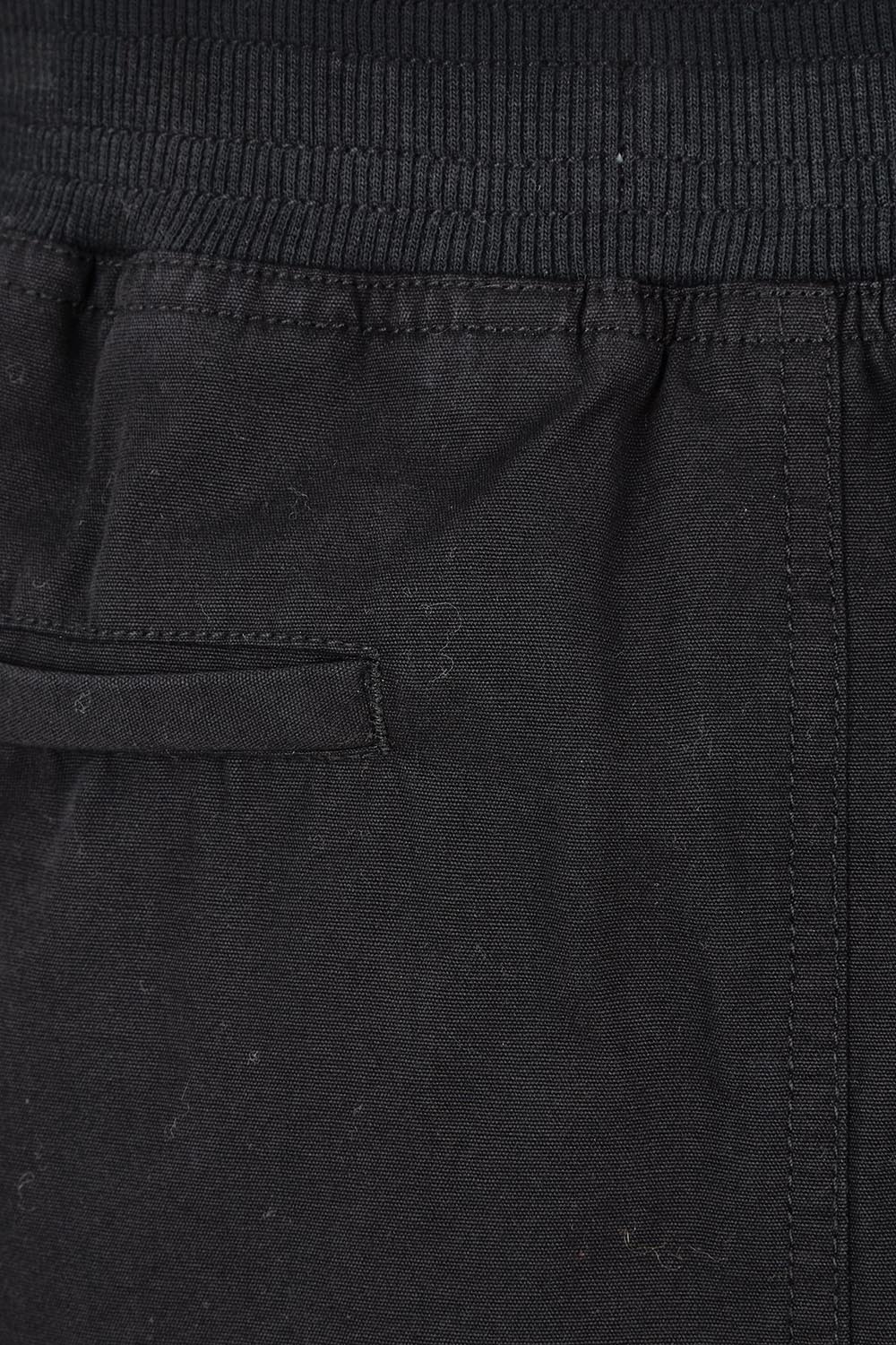Product shot of The Cotton Cargo Skirt in colour Black (Black), detail