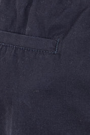 Product shot of The Cotton Cargo Skirt in colour Navy (Blue), detail