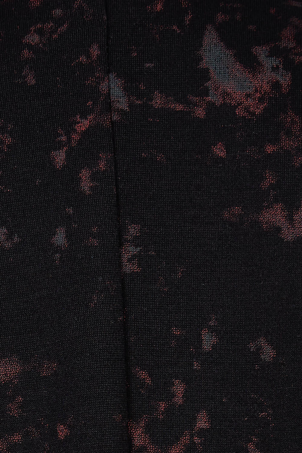 Product shot of The Printed Ponte Blazer in colour Blackred (Black), detail