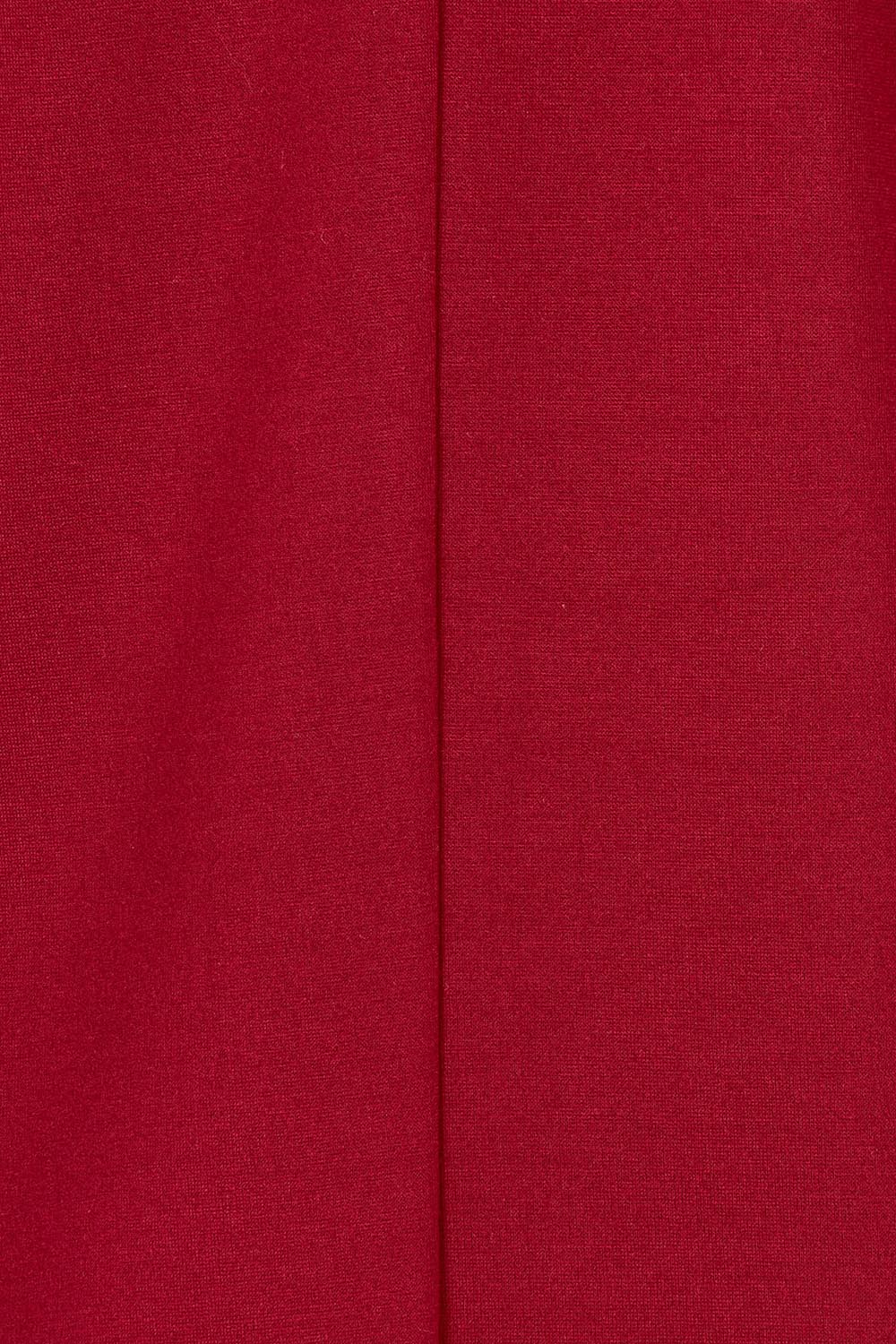 Product shot of The Ponte Blazer in colour Brick (Red), detail