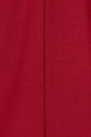 Product shot of The Ponte Blazer in colour Brick (Red), detail