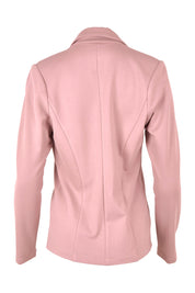 Product shot of The Ponte Blazer in colour Dustypink (Pink), from the back