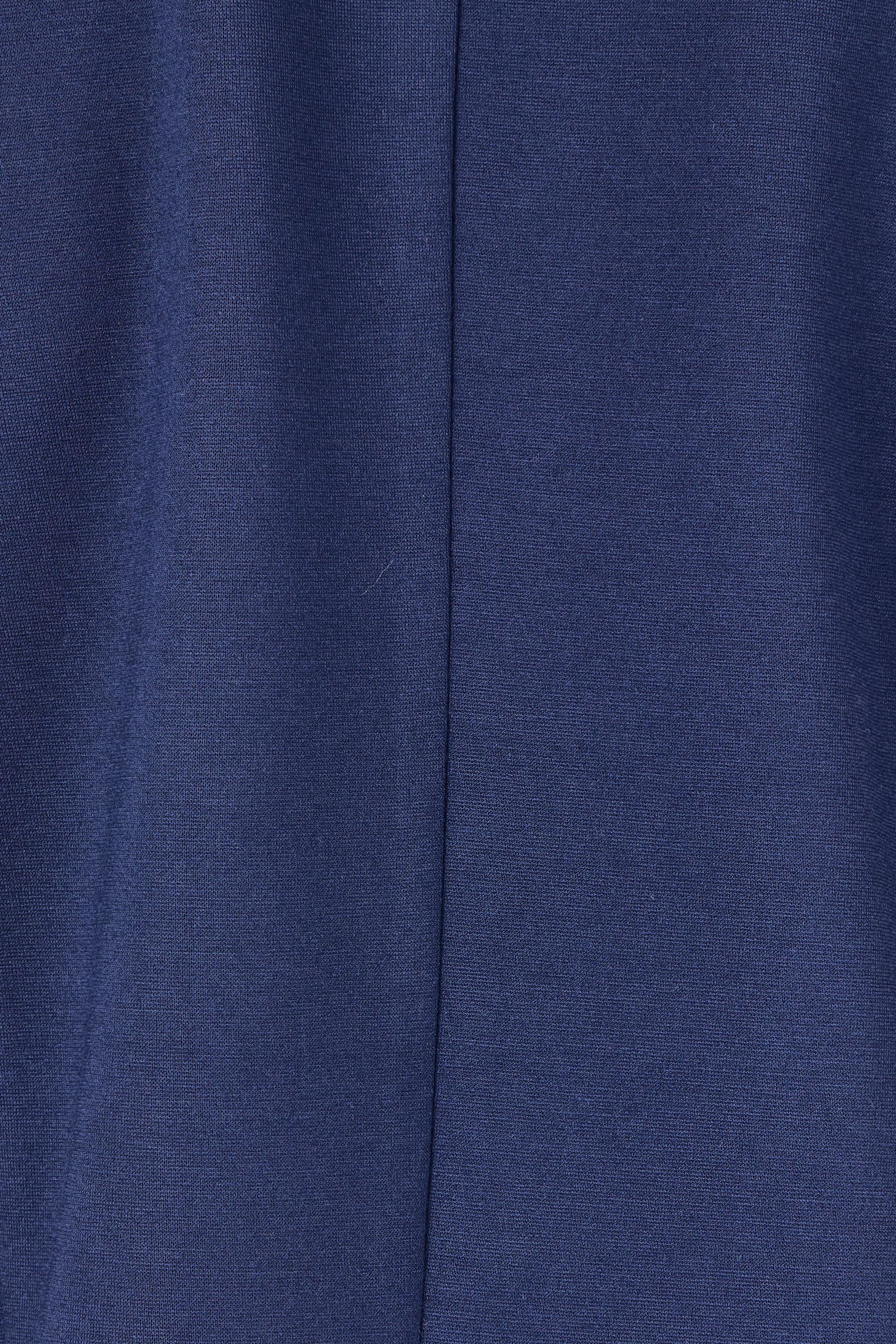Product shot of The Ponte Blazer in colour Navy (Blue), detail