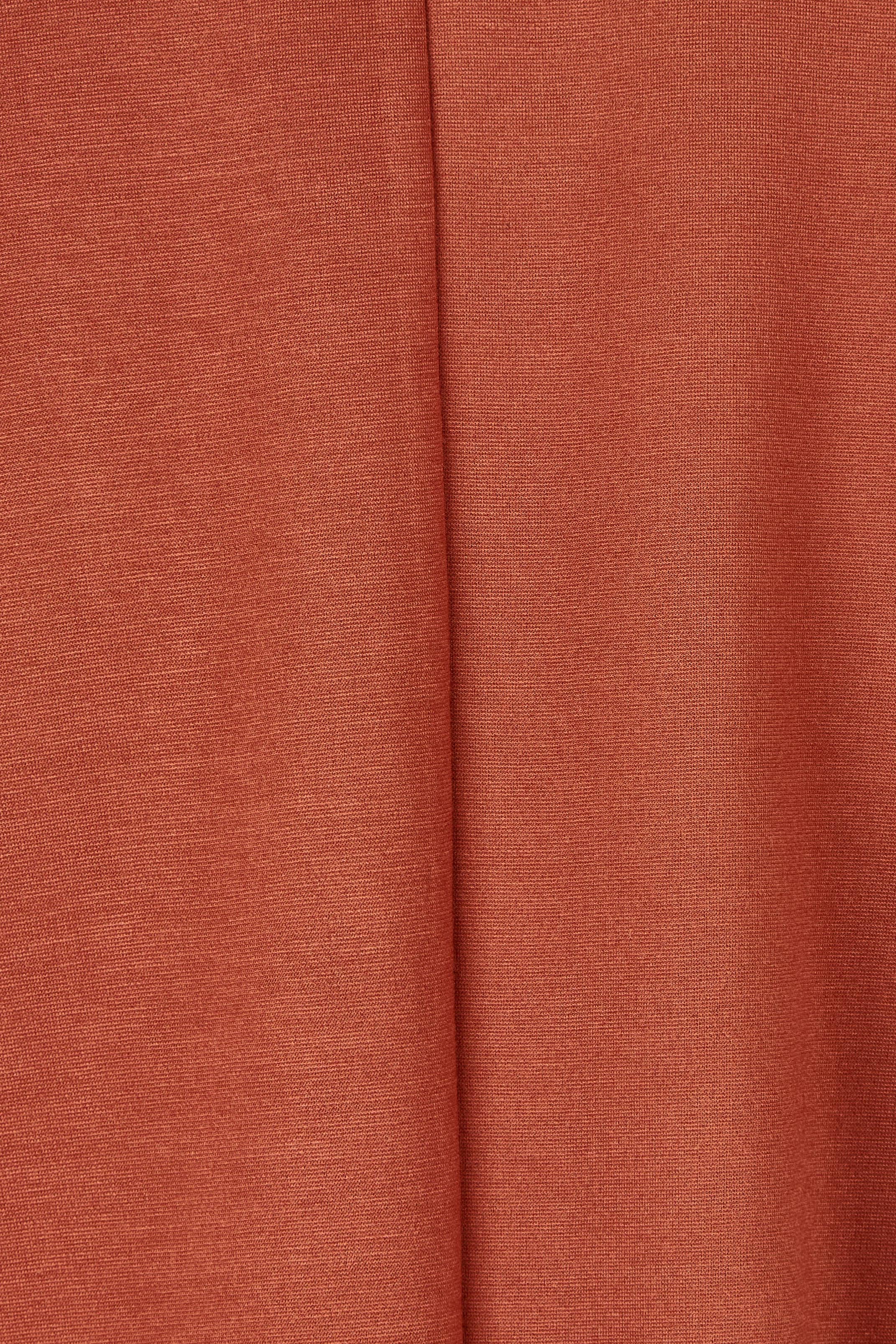 Product shot of The Ponte Blazer in colour Ochre, detail
