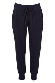 Product shot of The Basic Keeper Pant in colour Navy (Blue), from the front