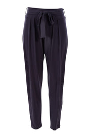 Product shot of The Comfort Pant in colour Charcoal (Grey), from the front