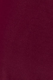 Product shot of The Comfort Pant in colour Port (Red), detail