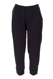 Product shot of The Winter Best Seller Pant in colour Black (Black), from the front