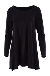 Product shot of The Swing Knit in colour Black (Black), from the front