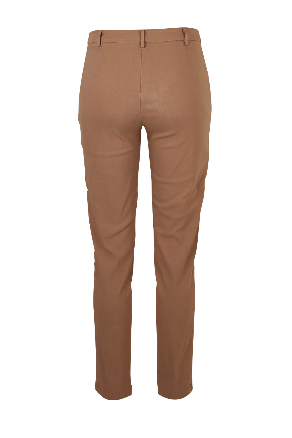 Product shot of The Slim Cut Stretch Pant in colour Hurricane, from the back