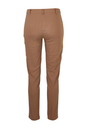 Product shot of The Slim Cut Stretch Pant in colour Hurricane, from the back