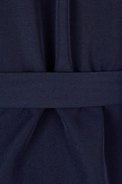 Product shot of The Kimono Top in colour Navy (Blue), detail