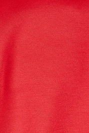 Product shot of The Define Ponte Jacket in colour Fire (Red), detail