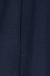Product shot of the The Modern Shrug – Navy in colour Navy, showing detail
