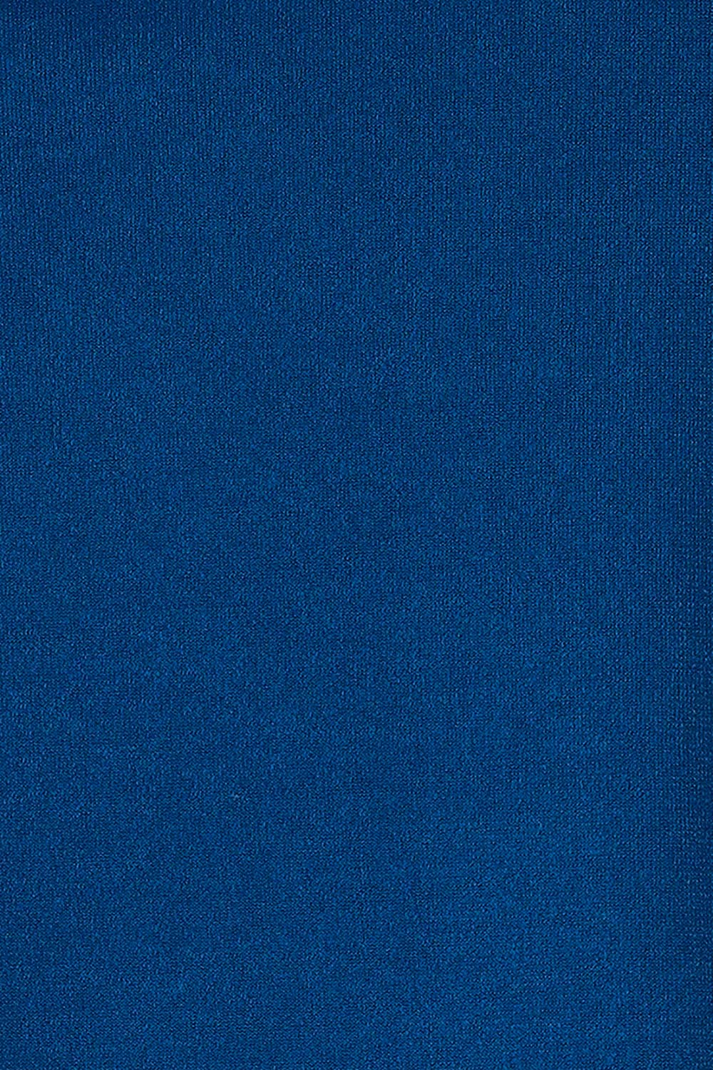 Product shot of The Drape Cardi in colour Ocean (Blue), detail