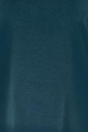 Product shot of the The Define Ponte Top – Lagoon in colour Lagoon, showing detail