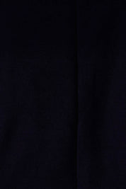 Product shot of The Square Neck Tapered Dress in colour Navy (Blue), detail