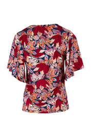 Preloved The Butterfly Sleeve Top - Leaf