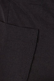 Product shot of The 7/8 Pocket Pull On Pant in colour Black (Black), detail