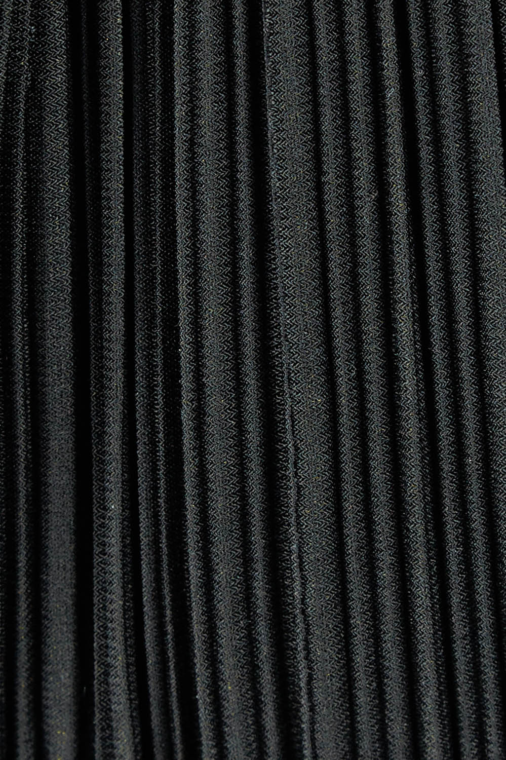 Product shot of The Timeless Plisse Travel Pant in colour Black (Black), detail