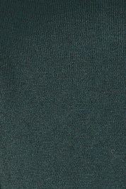 Product shot of The Cotton Cashmere Angled Sleeve Knit in colour Darkpine (Green), detail
