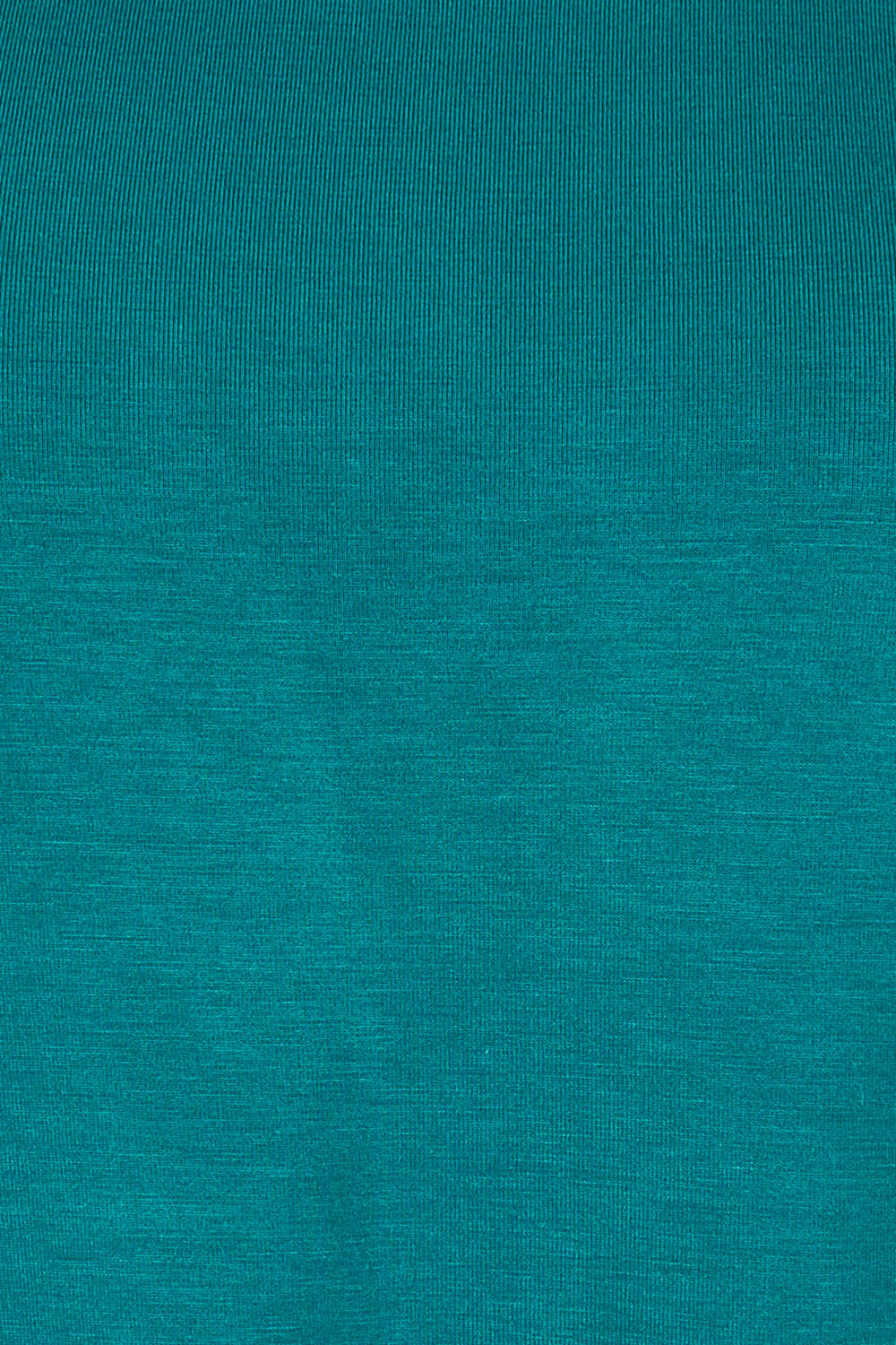 Product shot of The Bamboo Boat Neck Top in colour Tealgreen (Green), detail
