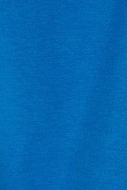 Product shot of The Reversible Bubble Sleeve Cotton Top in colour Palaceblue (Blue), detail