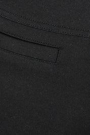 Product shot of The High Rise Pull On Ponte Pant in colour Black (Black), detail