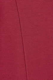 The Milano Knit Wrap Top – Burgundy