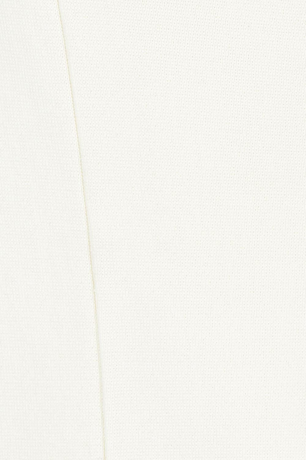 The Milano Knit Wrap Top – Ivory