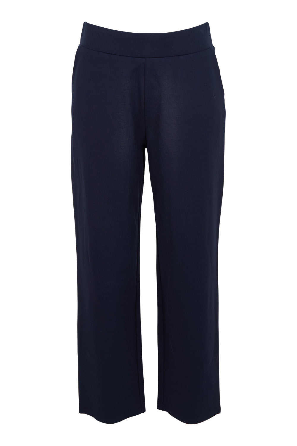 Preloved The Straight Cut Pull On Ponte Pant - Darknavy