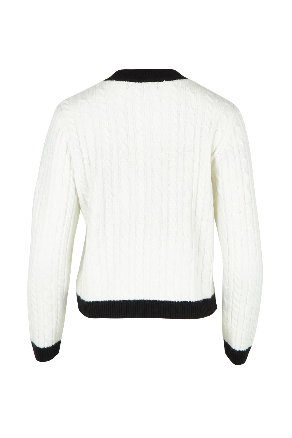 The Cable Knit Cardi – Ivoryblack