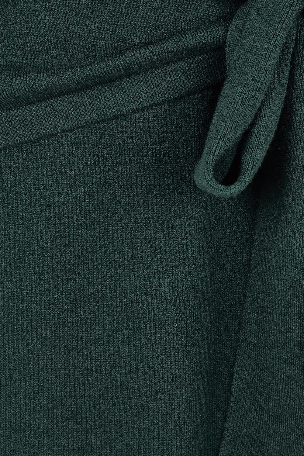 The Tie Waist Faux Wrap Knit Dress – Darkpine