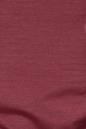 Product shot of the The Cotton Blend Ruched Waist Top - Darkmaroon in colour Darkmaroon, showing detail