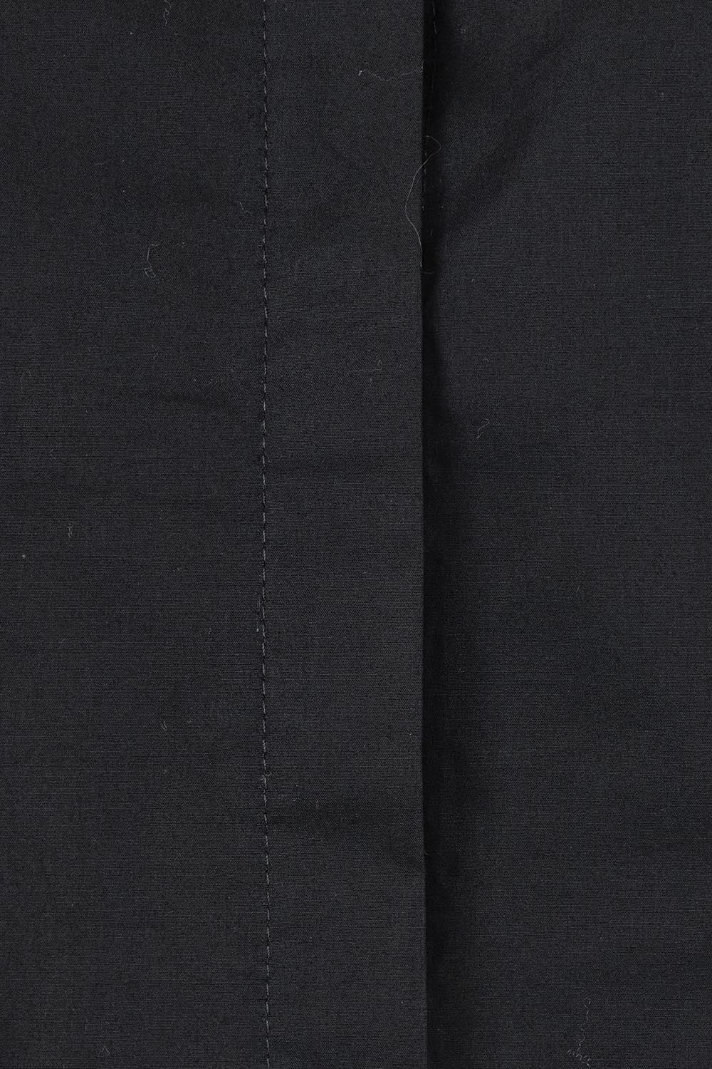 Product shot of The Cap Sleeve Cotton Stretch Shirt in colour Black (Black), detail