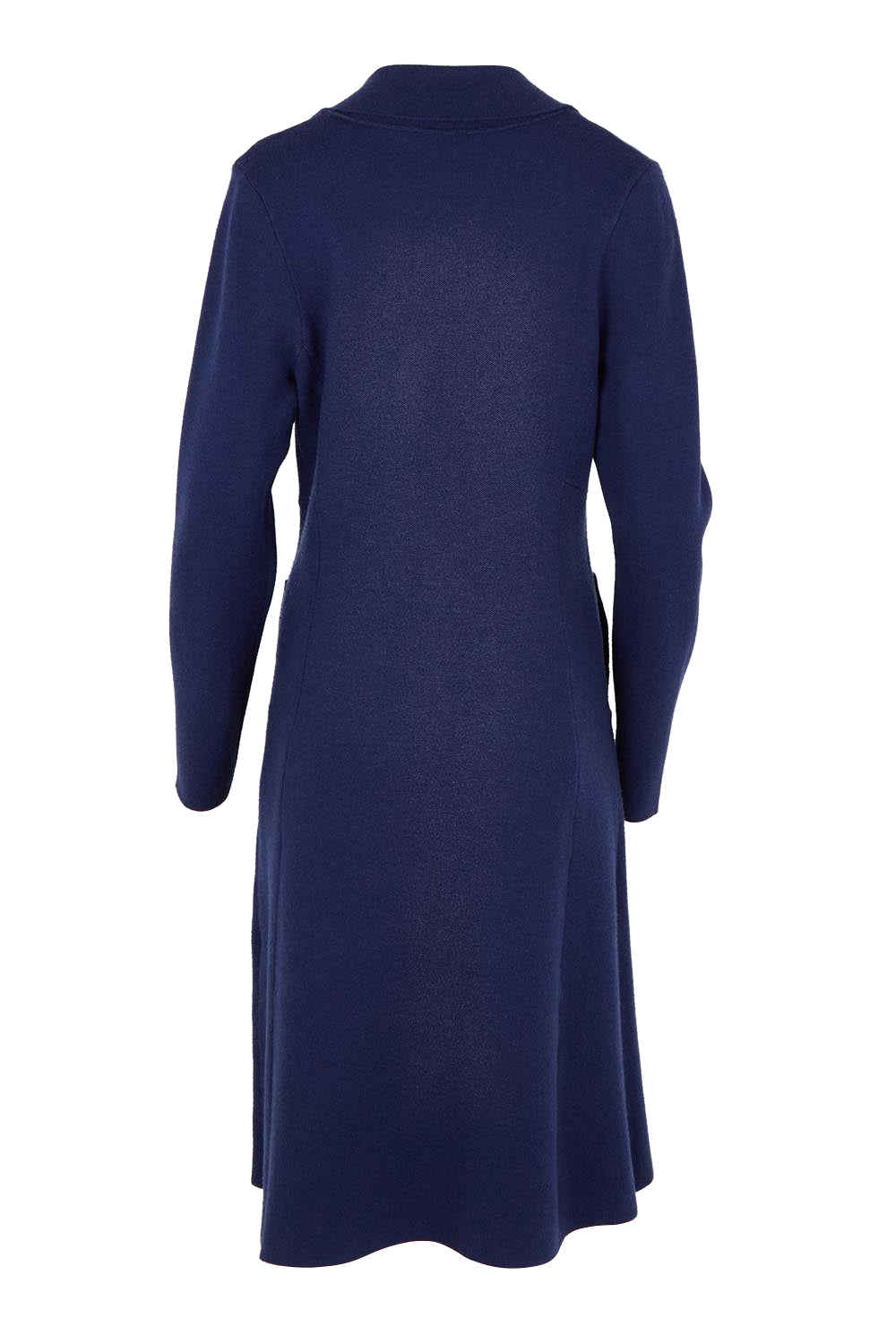The Longline Knitted Coatigan – Navy