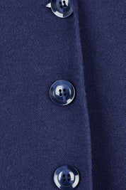 The Longline Knitted Coatigan – Navy