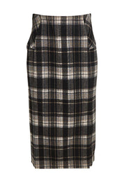 The Check Ponte Pull On Skirt – Check