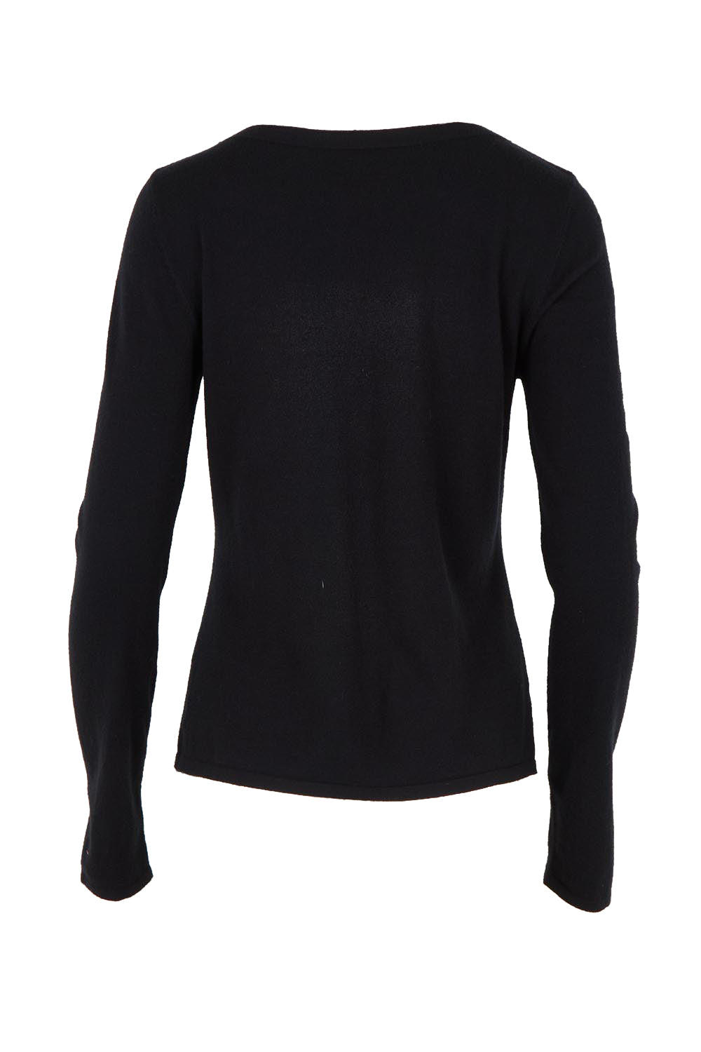 The Soft Boat Neck Knit – Black