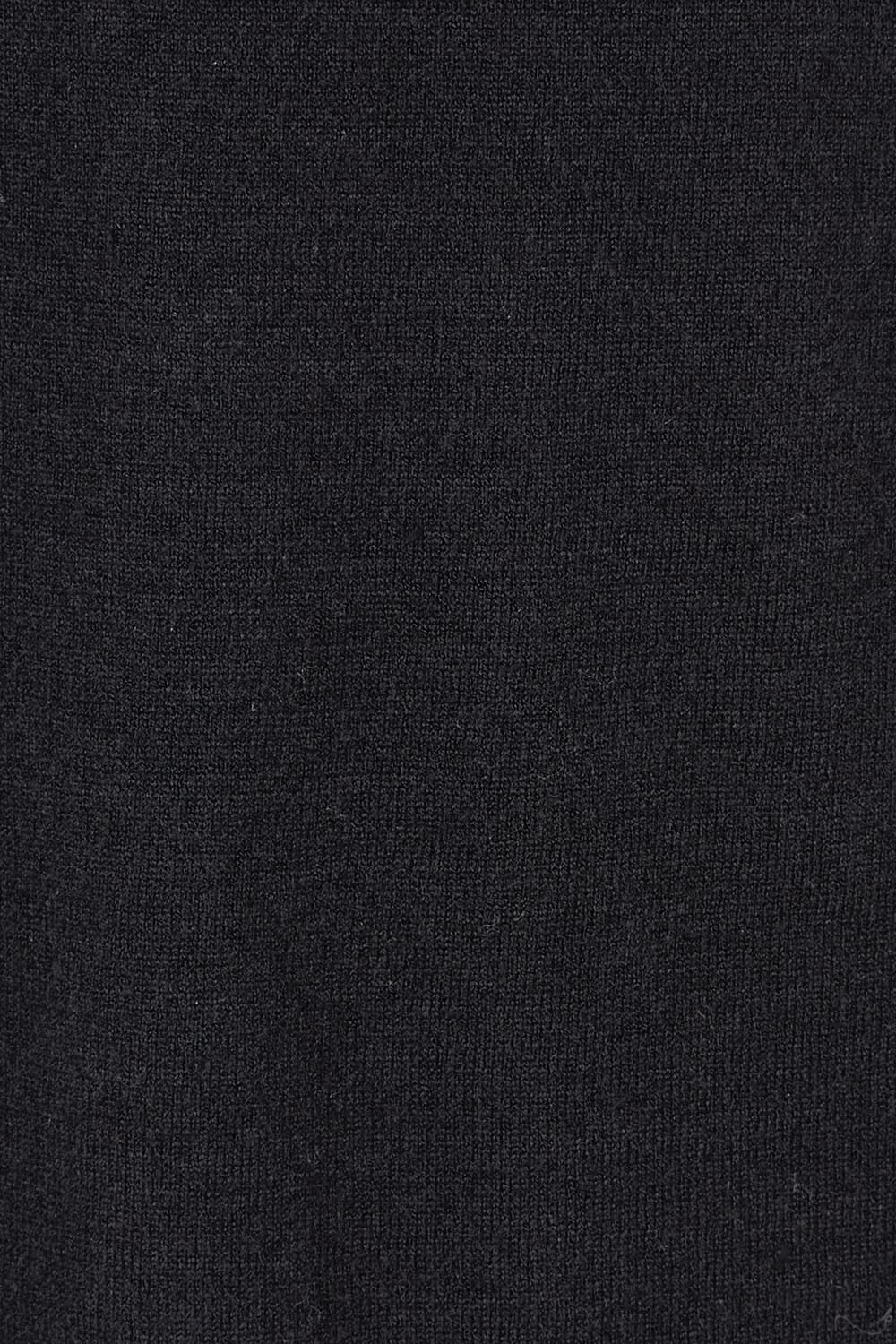 The Soft Boat Neck Knit – Black