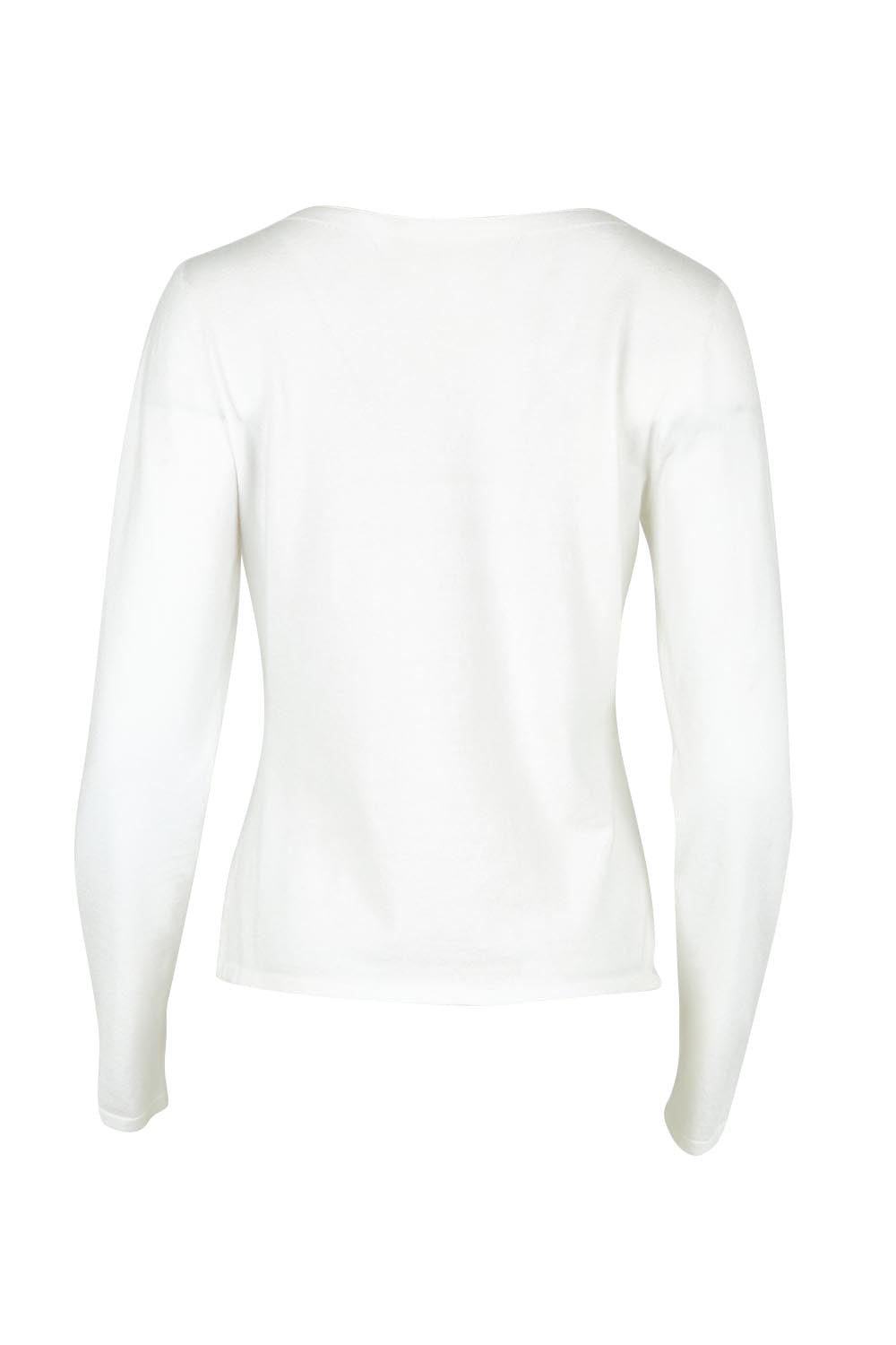 The Soft Boat Neck Knit – Snow