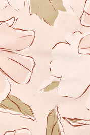 Product shot of The Tube Skirt in colour Blushbloom (Pink), detail