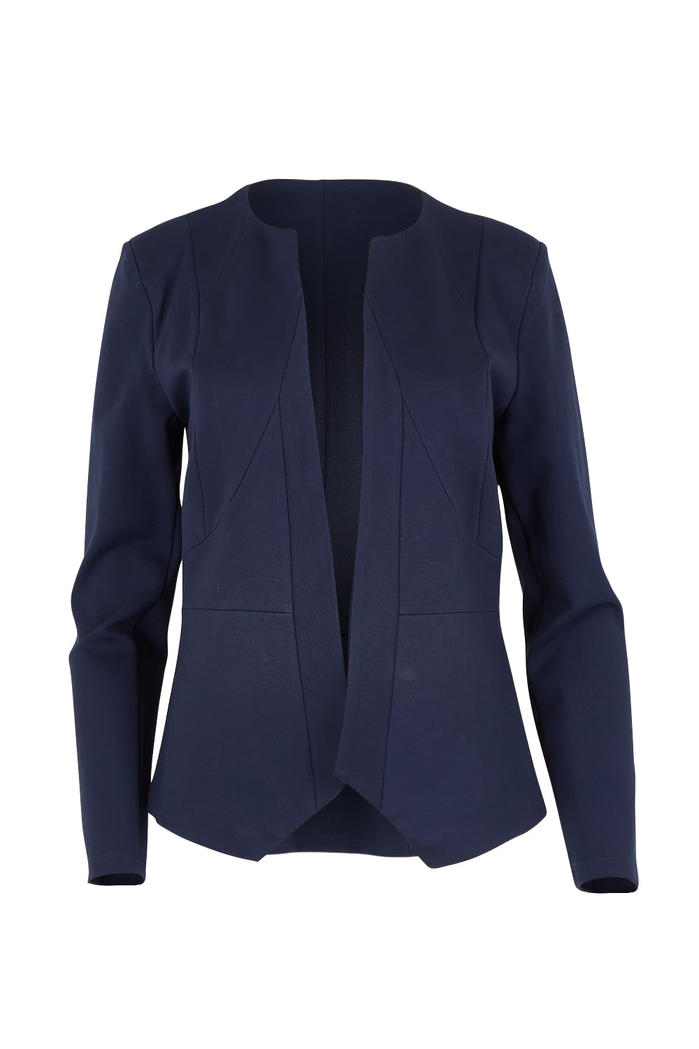 Product shot of The Ponte Adore Jacket in colour Darknavy (Blue), from the front