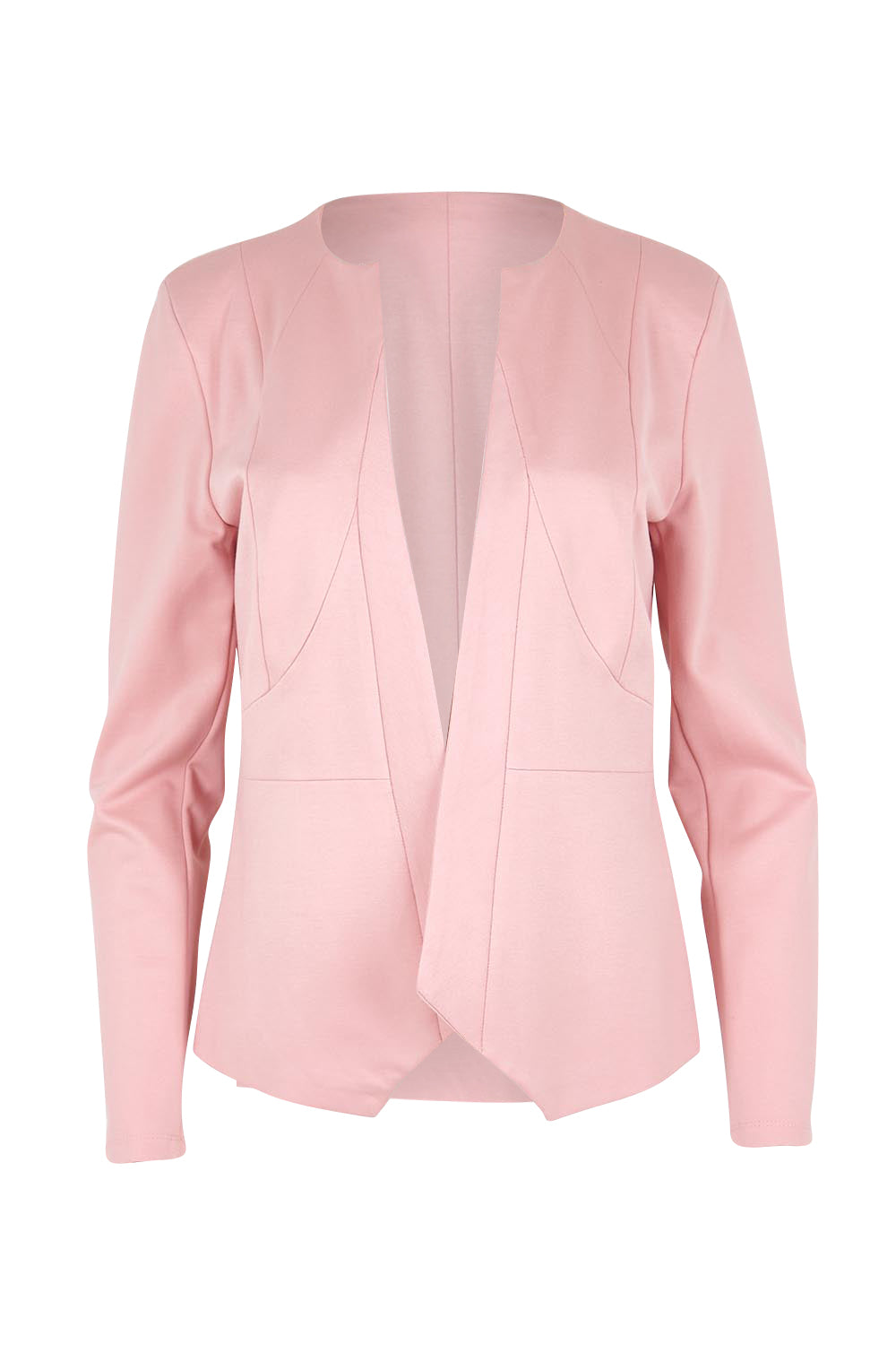 Product shot of the The Ponte Adore Jacket – Dustyrose in colour Dustyrose, from the front