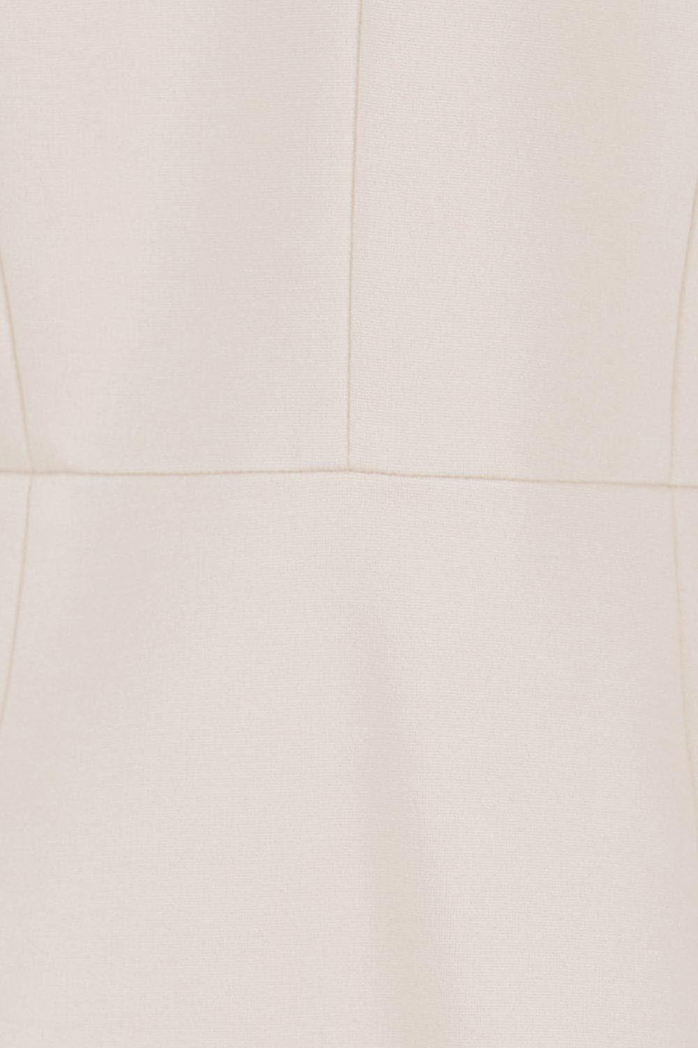 Product shot of the The Ponte Adore Jacket – Sand in colour Sand, showing detail