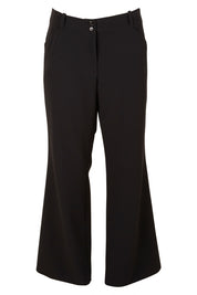 Product shot of the Belle Suit Pants in colour Black (Black), from the front