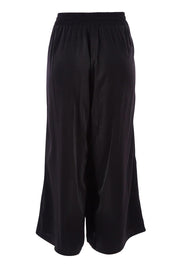 Product shot of the Belle Dress Pant in colour Black (Black), from the back
