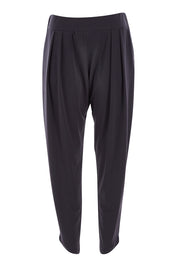 Product shot of the Belle Taper Pant in colour Charcoal (Grey), from the front